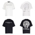 Chrome Heart T Shirts Croix Sanskrit Cross Horseshoe Old T-Shirt