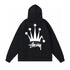 Stussy Hoodie Fall/Winter Fleece Hooded Sweater