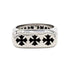 Chrome Heart Ring Cross Glossy