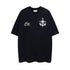 Rhude T-shirt Micro Label Letter Coconut Pattern Short Sleeve T-shirt