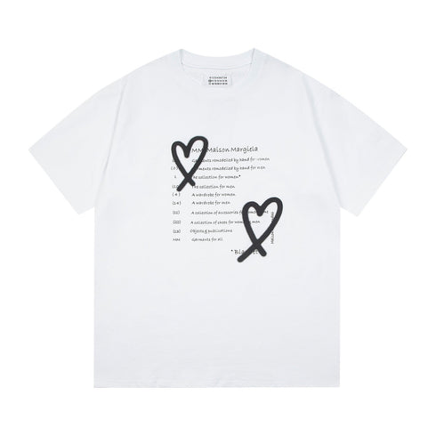 Maison Margiela T-shirt Crew Neck Loose Short Sleeve T-shirt