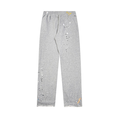 Gallery Dept Sweatpants Hand-painted ink-splashing contrasting casual trousers