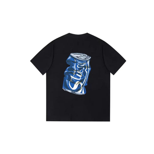 Stussy T-Shirts Loose Casual T-Shirts Same for Men and Women