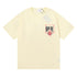 Rhude T-shirt Micro Label Letter Card Print Short Sleeve T-shirt