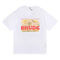 Rhude T-shirt Micro Label Castle Letter Logo Pattern Short Sleeve T-shirt Loose