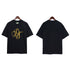 Denim Tears T-shirts Kapok Logo Badge Embroidered Short Sleeve T-shirt