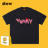 Drew T-shirts Short Sleeve English Printed T-shirt