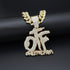 VVS Jewelry Lil Durk OTF "only the Fam" Replica Cuban Chain