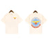 Rhude T-shirt Label Wings Alphabet Earth Print Short Sleeve T-shirt