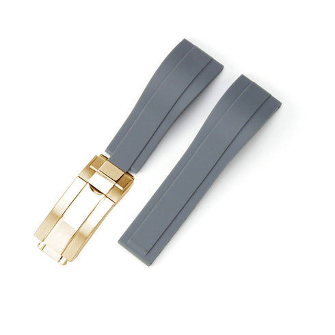 Silicone Rubber Strap for Rolex Submariner, Yacht-Master, Explorer & Daytona - 20mm / 21mm / 22mm
