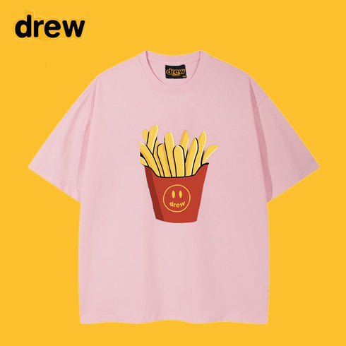 Drew T-shirts Cotton Short-Sleeved Printed T-shirt