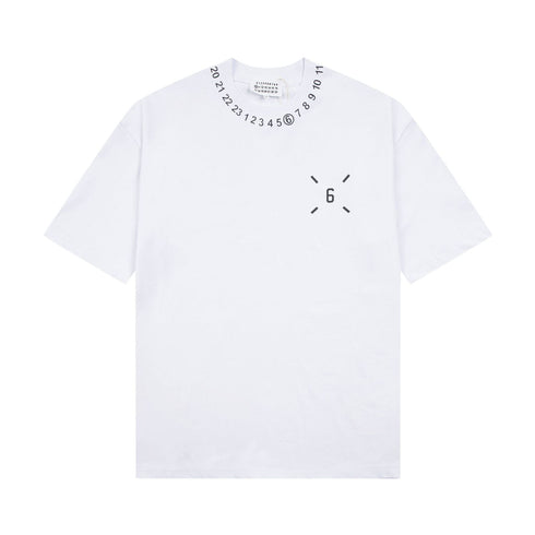 Maison Margiela T-shirt Crew Neck Loose Short Sleeve T-shirt