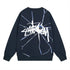 Stussy Sweatshirts Autumn/Winter Fleece Couple Sweatshirts