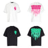 Chrome Heart T Shirts Croix Flame Sanskrit Embroidery Printed T-Shirt Fashion Short Sleeve