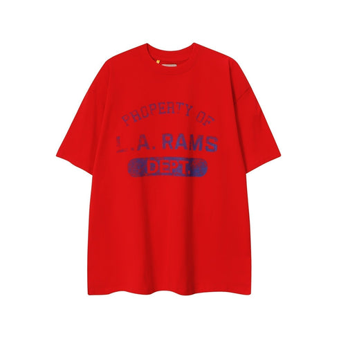 Gallery Dept T Shirts Summer Short Sleeve Loose