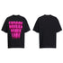 Chrome Heart T Shirts Croix Cross Leather Printed Short Sleeve T-Shirt