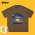 Drew T-shirts Face Graffiti Printing