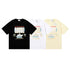 Rhude T-shirt Micro Label Yacht Print Short Sleeve T-shirt