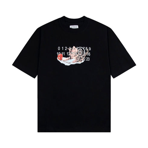 Maison Margiela T-shirt Crew Neck Loose Short Sleeve T-shirt