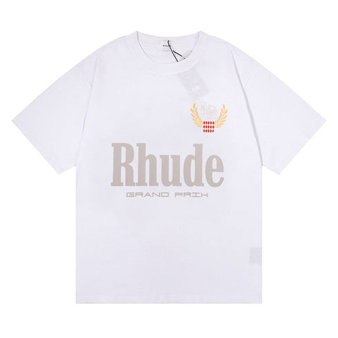Rhude T-shirt Letter Print Short Sleeve T-shirt