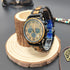 The Espresso Waterproof Classic Wood Grain Men's Watch