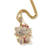Hello Kitty Iced Out Pendant Necklace Rapper Chain