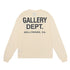 Gallery Dept T-shitrs Double Yarn Cotton Long Sleeve T-shirt