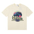Rhude T-shirt Alphabet Coconut Racing Pattern Short Sleeve T-shirt