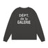 Gallery Dept Long Sleeve Shirt Alphabet Slogan Pocket Long Sleeve T-Shirt Bottom Shirt