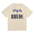 Rhude T-shirt Alphabet Flag Print Short Sleeve T-shirt