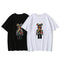 Bape Bearbrick T-Shirt Camouflage Loose Short Sleeve Men And Women Same Style