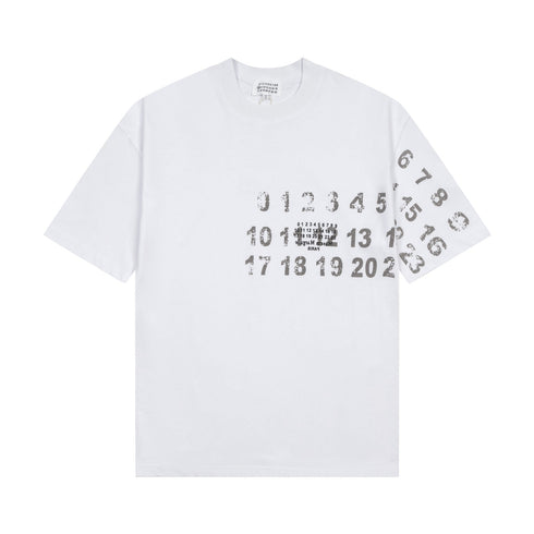 Maison Margiela T-shirt Crew Neck Loose Short Sleeve T-shirt