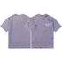 Gallery Dept T-Shirt Hand Painted Ink Splashing Alphabet Washed Retro Short Sleeve T-Shirt