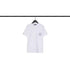 Chrome Heart T Shirts Blue Cross Loose Crew Neck Short Sleeve