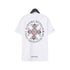 Chrome Heart T Shirts Croix Cross Leather Printed Short Sleeve T-Shirt