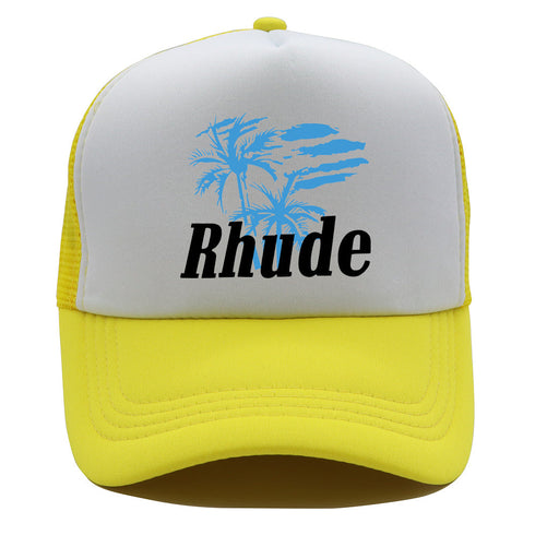 Rhude Hat Couple Sun Hat Casual Sports Baseball Cap
