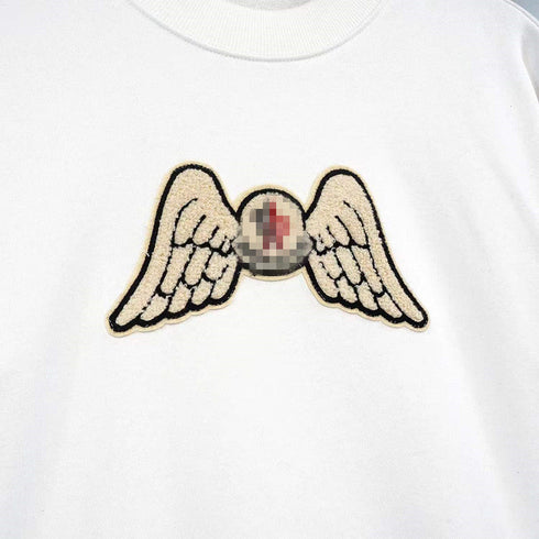 Palm Angle Sweatshirt Palm Angels Embroidered Crew Neck Long-Sleeved Sweater for Men and Women