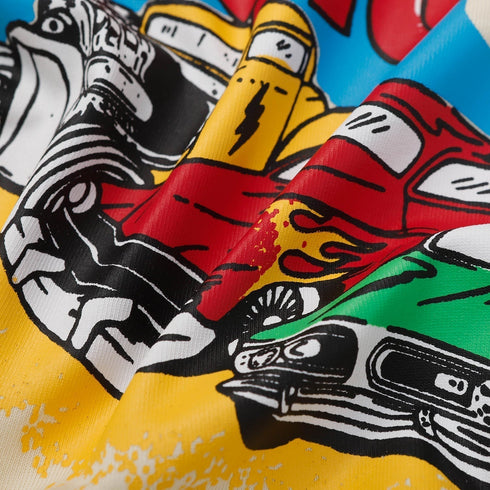 Gallery Dept T Shirts Men's Car Painted Print Loose