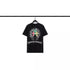 Chrome Heart T Shirts Crowe Scroll Heart Color Cross Print Crew Neck Short Sleeve