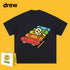 Drew T-shirts Short Sleeve round Neck T-shirt Men and Women Casual Loose