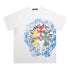 Chrome Heart T Shirts Crowe Cross Horseshoe Hot Diamond T-Shirt Short Sleeve