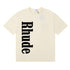Rhude T-shirt Micro Label Letter Skull Print Short Sleeve T-shirt