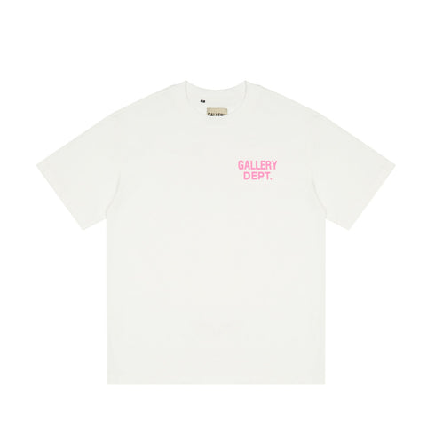 Gallery Dept T-shitrs Letter Print Short-Sleeve plus Size for Men and Women