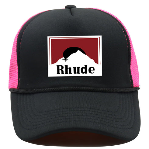 Rhude Hat Vintage Breathable Shade Baseball Cap