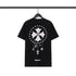 Chrome Heart T Shirts Cross Casual Loose Cotton Crew Neck T-Shirt