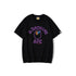 Bathing Ape T-Shirt Purple Ape Head XINGX Lightning T-shirt Male and Female Couples Wear