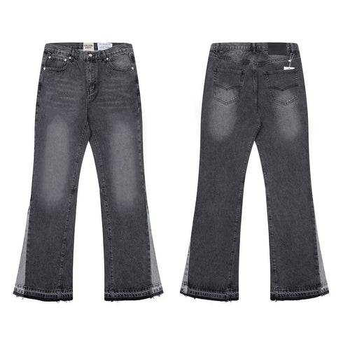Gallery Dept Jeans Color-matching Flared Jeans Floor-mopping Straight Pants