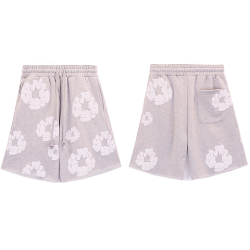 Denim Tears Shorts Puff Print Casual Shorts