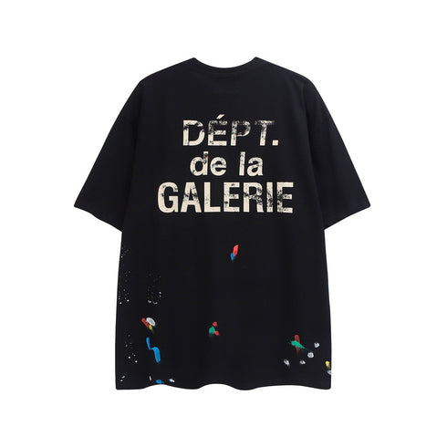 Gallery Dept T Shirts Spring and Summer Short Sleeve Loose Half Sleeve