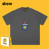 Drew T-shirts Short Sleeve Cola Loose Men